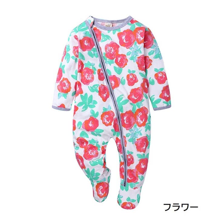 長袖ロンパース カバーオール つなぎ | PlusNao | 詳細画像4 