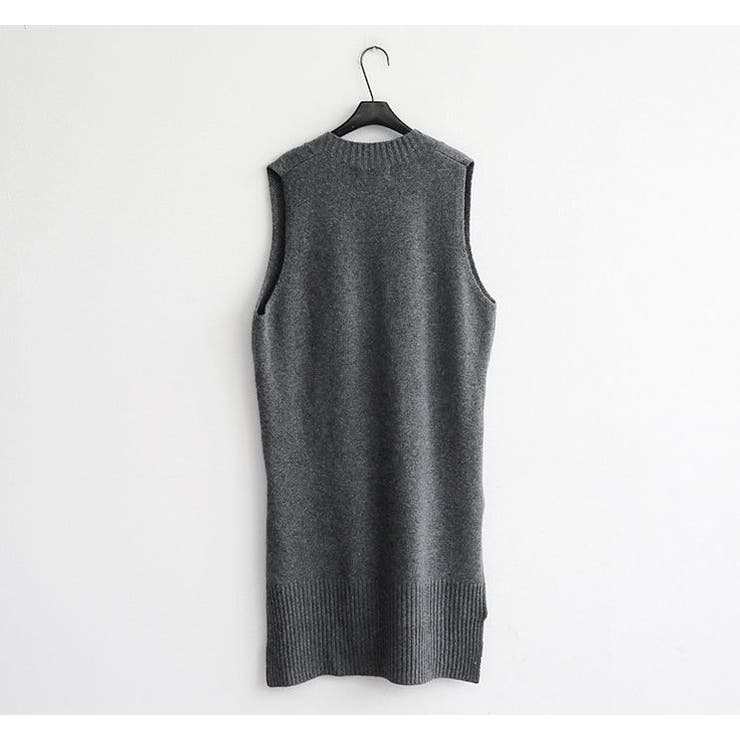 ニットベスト レディース ジレ | PlusNao | 詳細画像7 