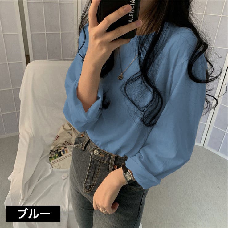 ロングTシャツ ロンT 長袖 | PlusNao | 詳細画像12 
