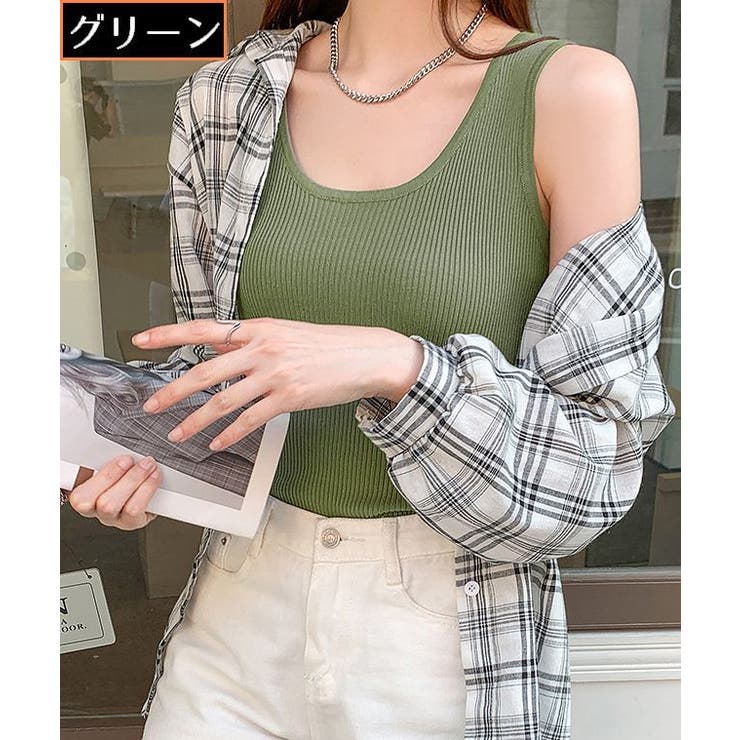 タンクトップ ノースリーブ レディース | PlusNao | 詳細画像19 
