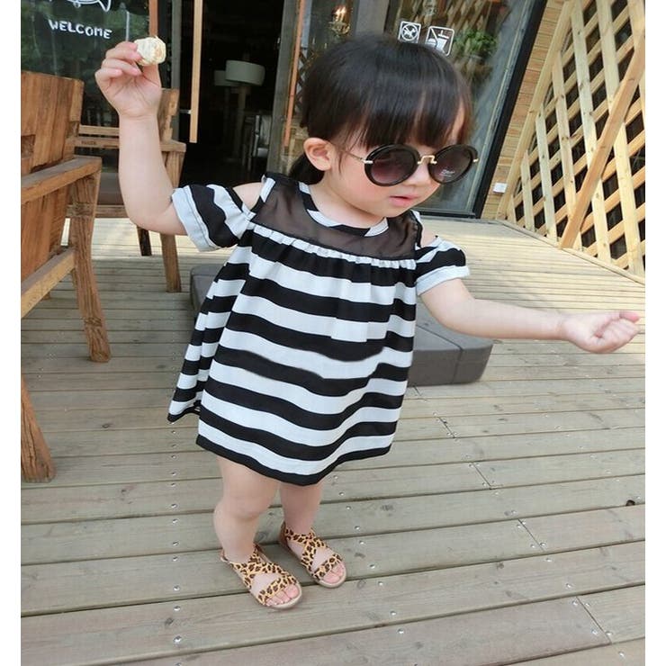 ワンピース キッズワンピース オフショルダー 品番 Fq Plusnao プラスナオ のキッズ ファッション通販 Shoplist ショップリスト