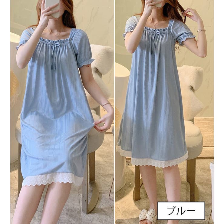 ネグリジェ ナイトウェア ルームウェア | PlusNao | 詳細画像11 