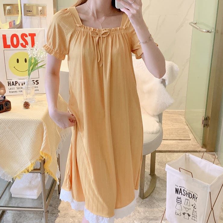 ネグリジェ ナイトウェア ルームウェア | PlusNao | 詳細画像8 