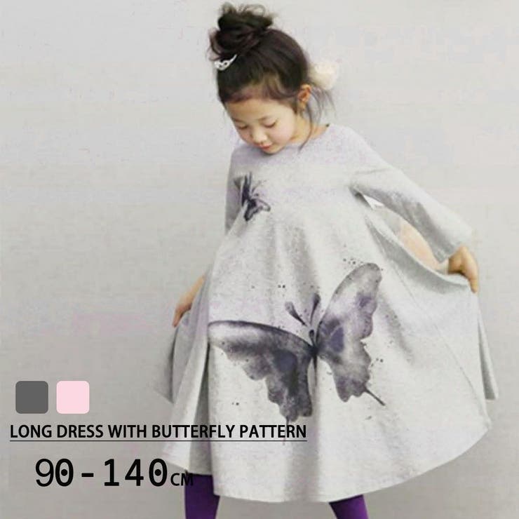 ロングワンピース チュニック フレアドレス | PlusNao | 詳細画像1 