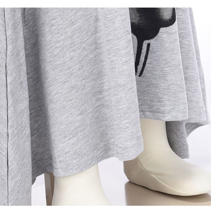 ロングワンピース チュニック フレアドレス | PlusNao | 詳細画像11 