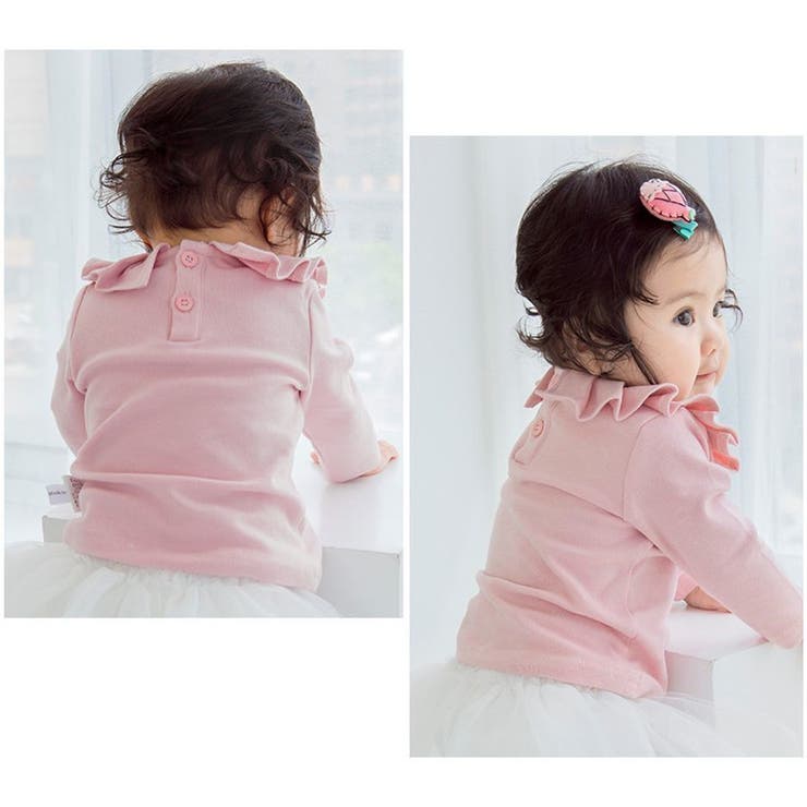 カットソー 長袖 背中ボタン | PlusNao | 詳細画像4 