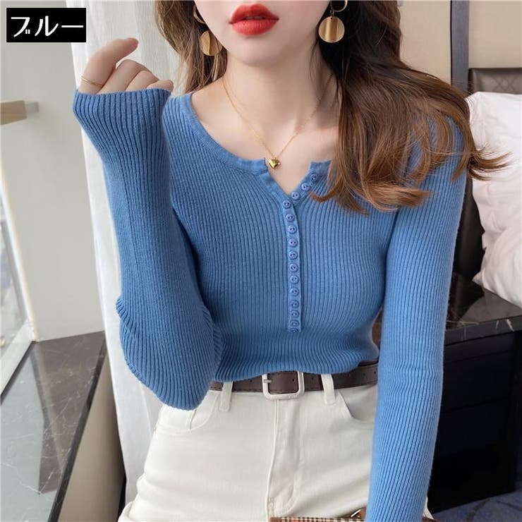 ニット セーター 長袖 | PlusNao | 詳細画像11 