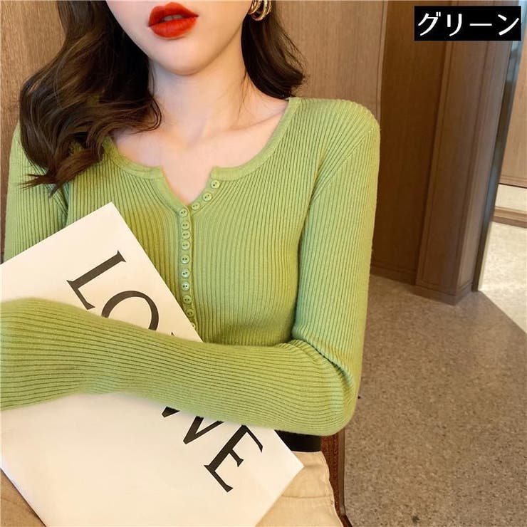 ニット セーター 長袖 | PlusNao | 詳細画像13 