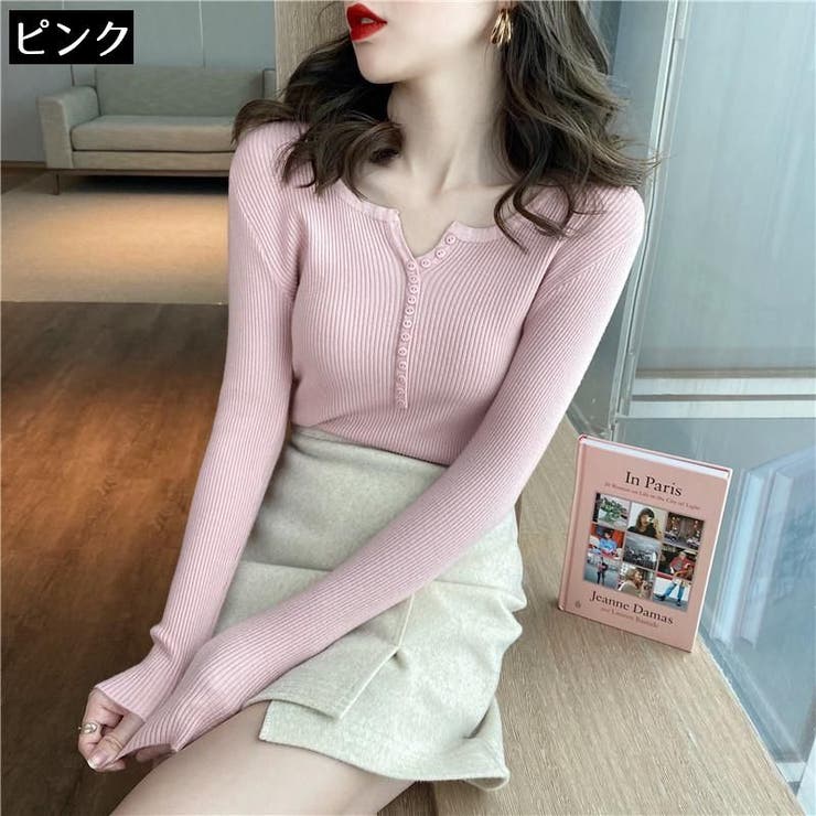 ニット セーター 長袖 | PlusNao | 詳細画像7 