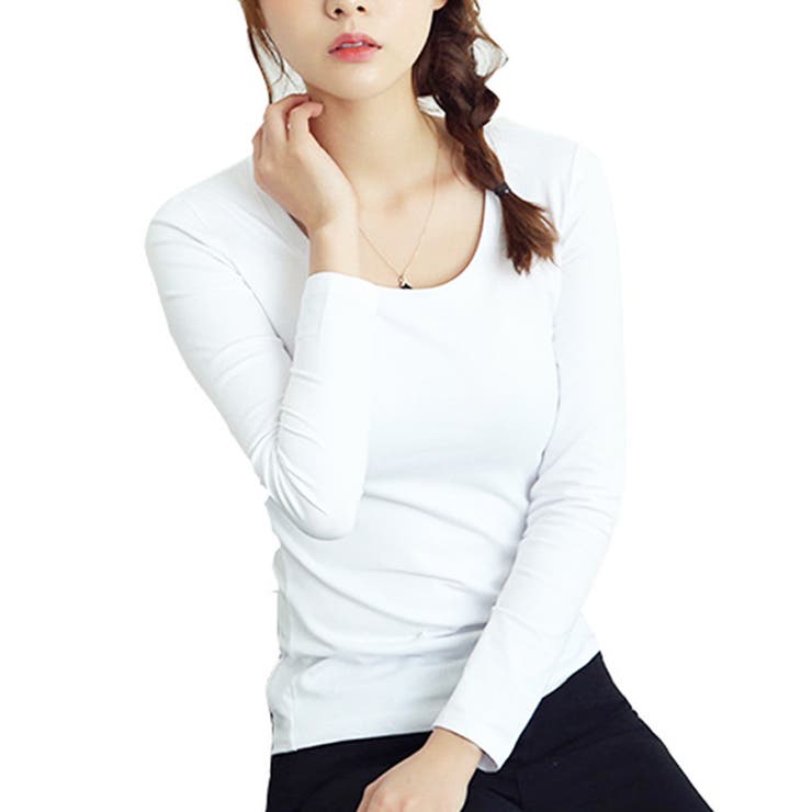 長袖Tシャツ ロングTシャツ レディース | PlusNao | 詳細画像2 