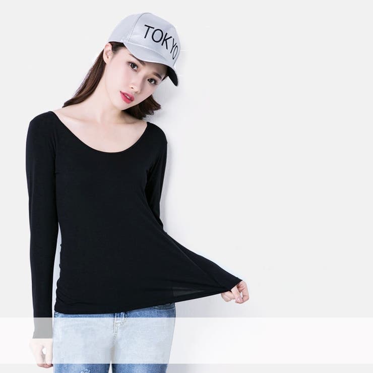 長袖Tシャツ ロングTシャツ レディース | PlusNao | 詳細画像4 