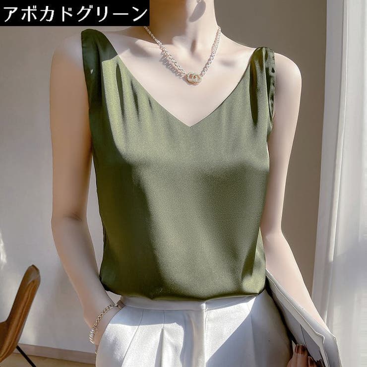 タンクトップ 女性 大きいサイズ | PlusNao | 詳細画像16 