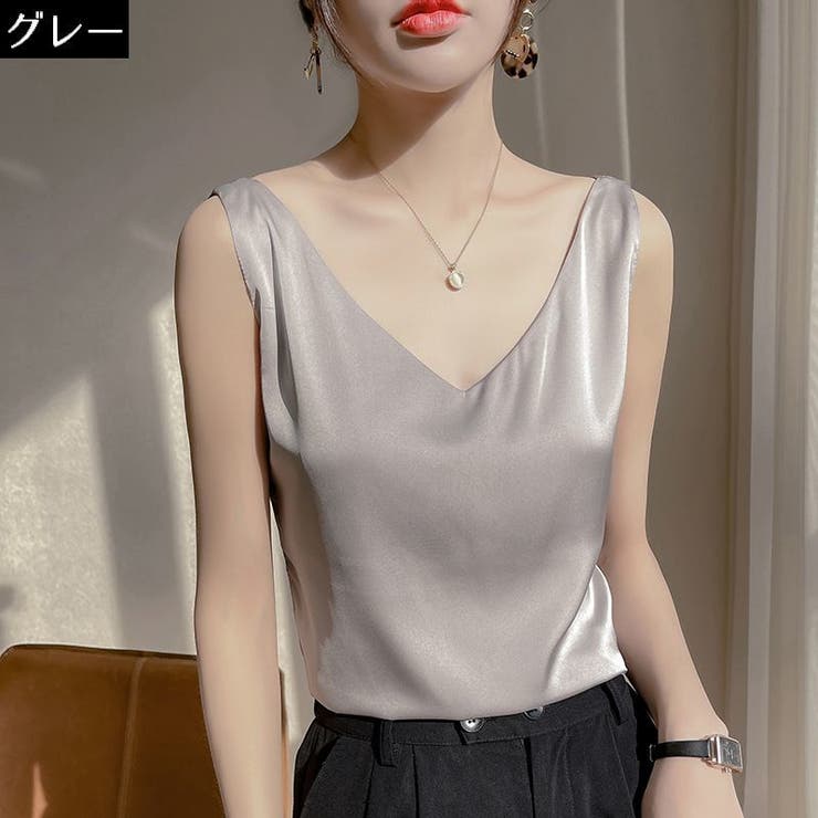 タンクトップ 女性 大きいサイズ | PlusNao | 詳細画像18 