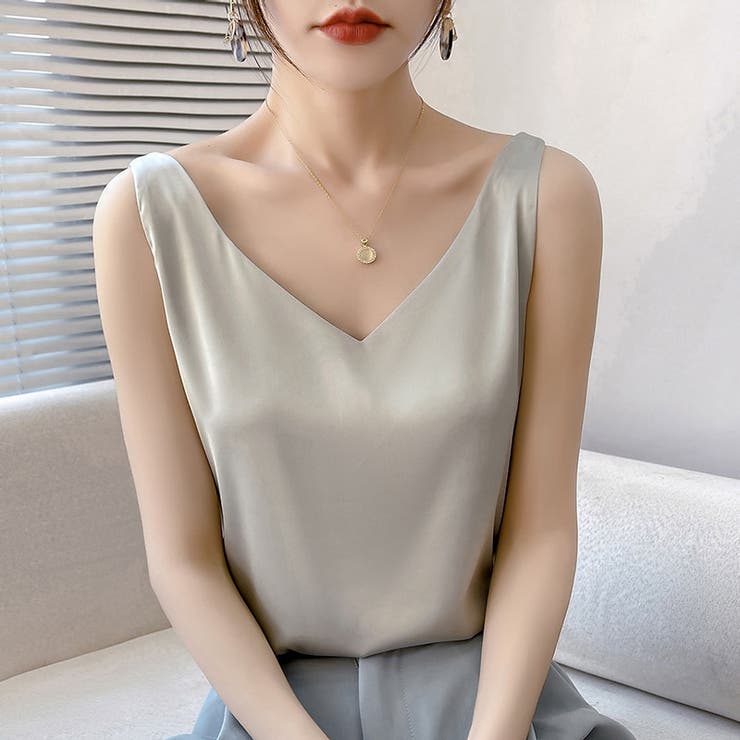 タンクトップ 女性 大きいサイズ | PlusNao | 詳細画像3 