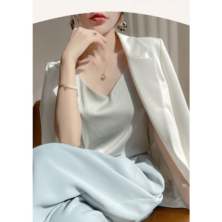 タンクトップ 女性 大きいサイズ | PlusNao | 詳細画像4 