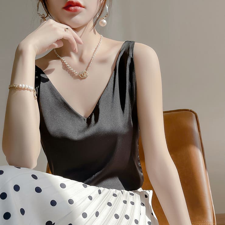 タンクトップ 女性 大きいサイズ | PlusNao | 詳細画像5 