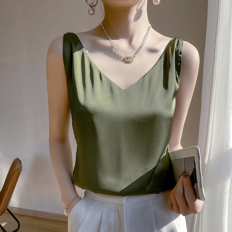 タンクトップ 女性 大きいサイズ | PlusNao | 詳細画像6 