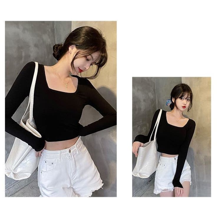 Tシャツ カットソー 長袖 | PlusNao | 詳細画像3 