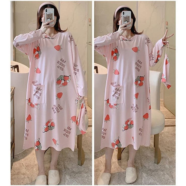 ルームウェア ワンピース 長袖 | PlusNao | 詳細画像5 