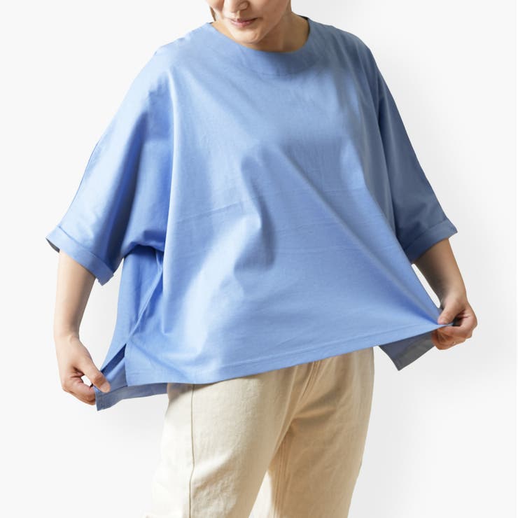 汗じみ防止 ゆったり Tシャツ | PlusNao | 詳細画像10 