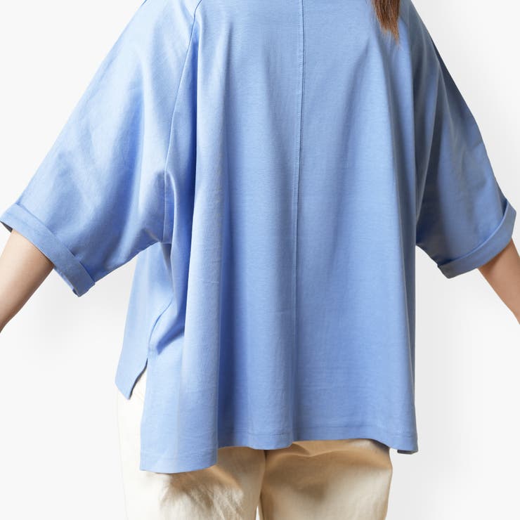 汗じみ防止 ゆったり Tシャツ | PlusNao | 詳細画像9 