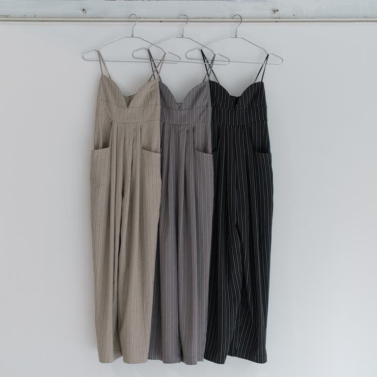 【ストライプキャミオールインワン】 レディース キャミソール | PlusNao | 詳細画像16 