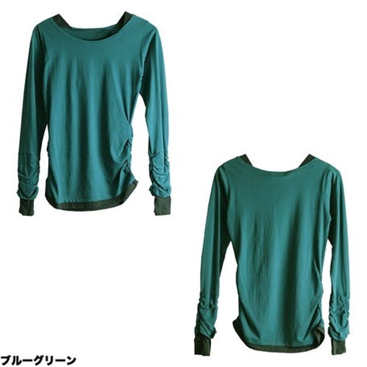 長袖カットソー ロングTシャツ レディース | PlusNao | 詳細画像9 