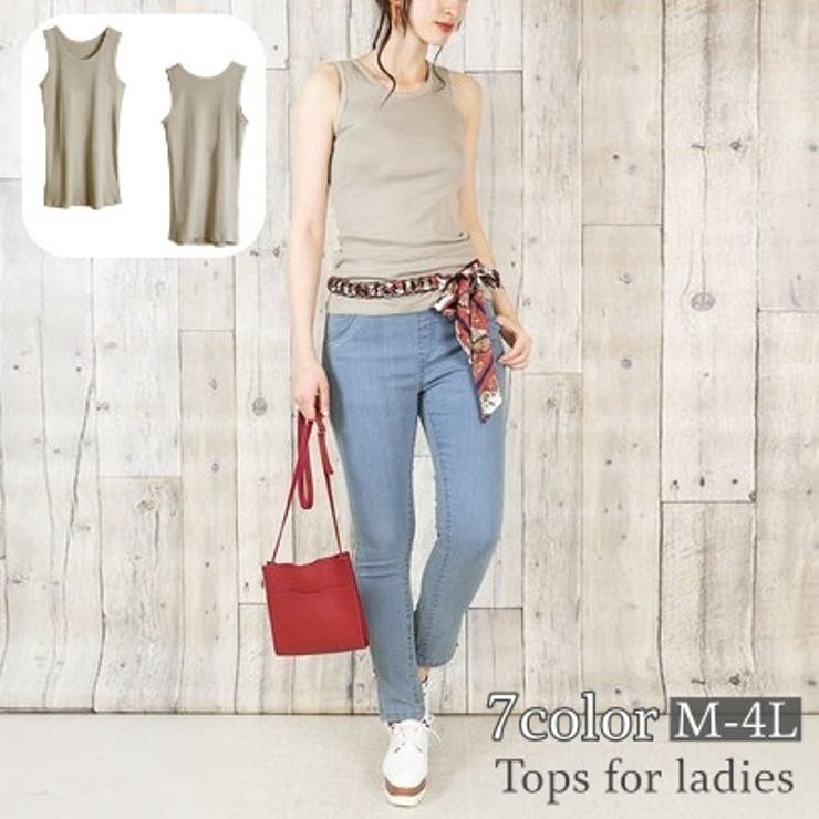 タンクトップ レディース 女性 | PlusNao | 詳細画像1 