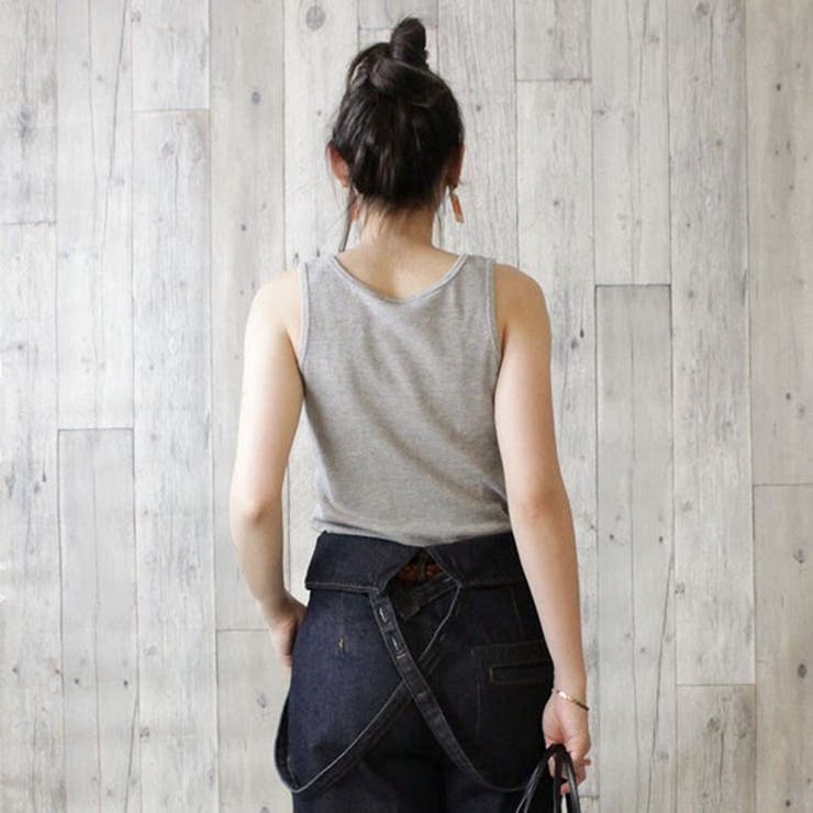 タンクトップ ワッフル生地 レディース | PlusNao | 詳細画像10 