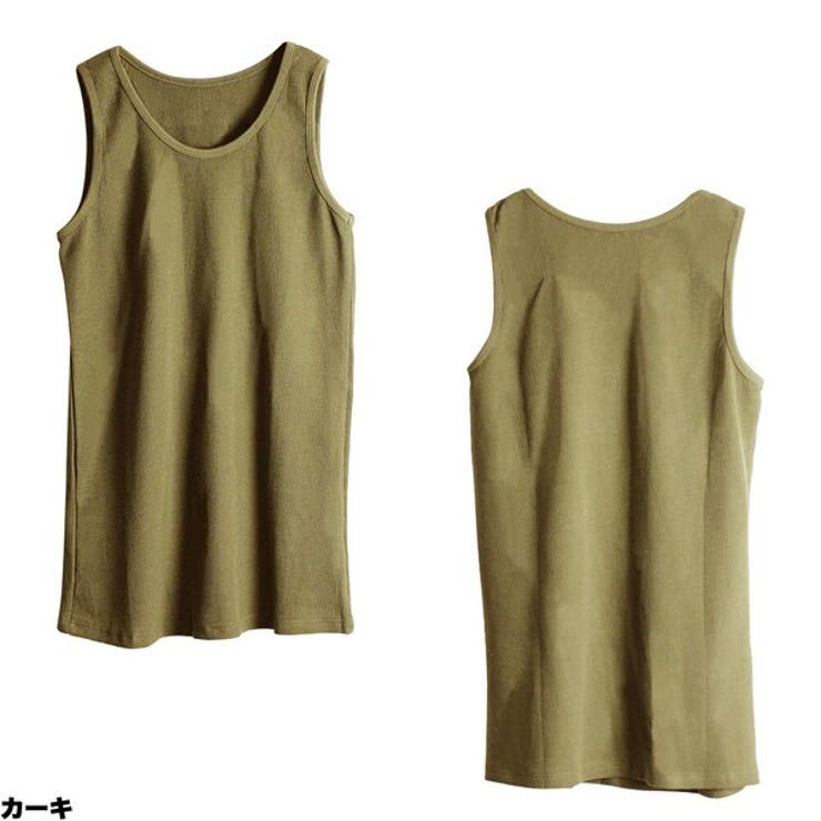 タンクトップ ワッフル生地 レディース | PlusNao | 詳細画像18 