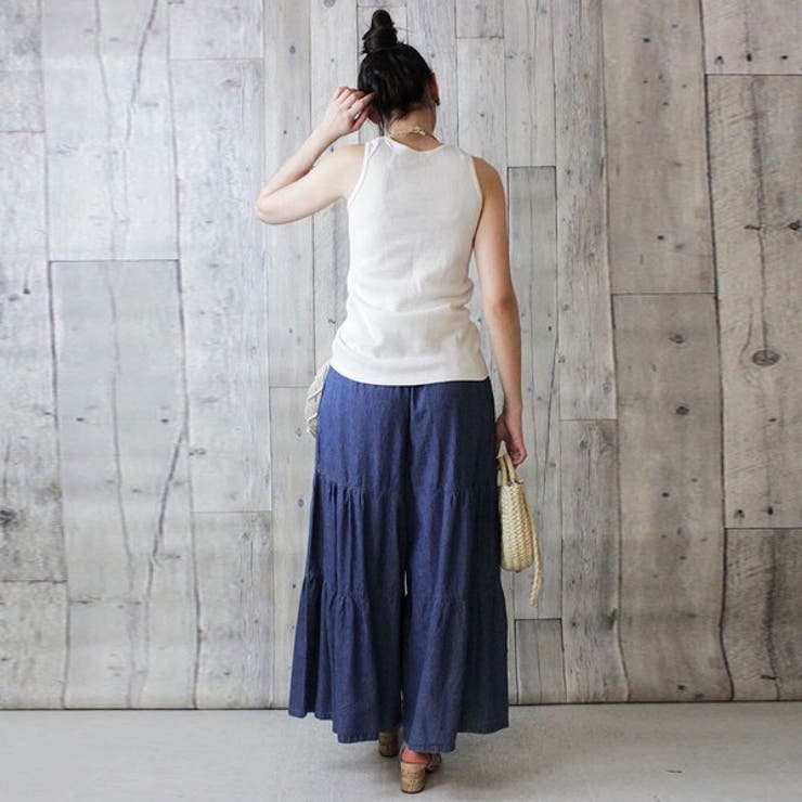 タンクトップ ワッフル生地 レディース | PlusNao | 詳細画像8 