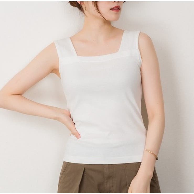 タンクトップ ブラ紐隠し 見えない | PlusNao | 詳細画像5 