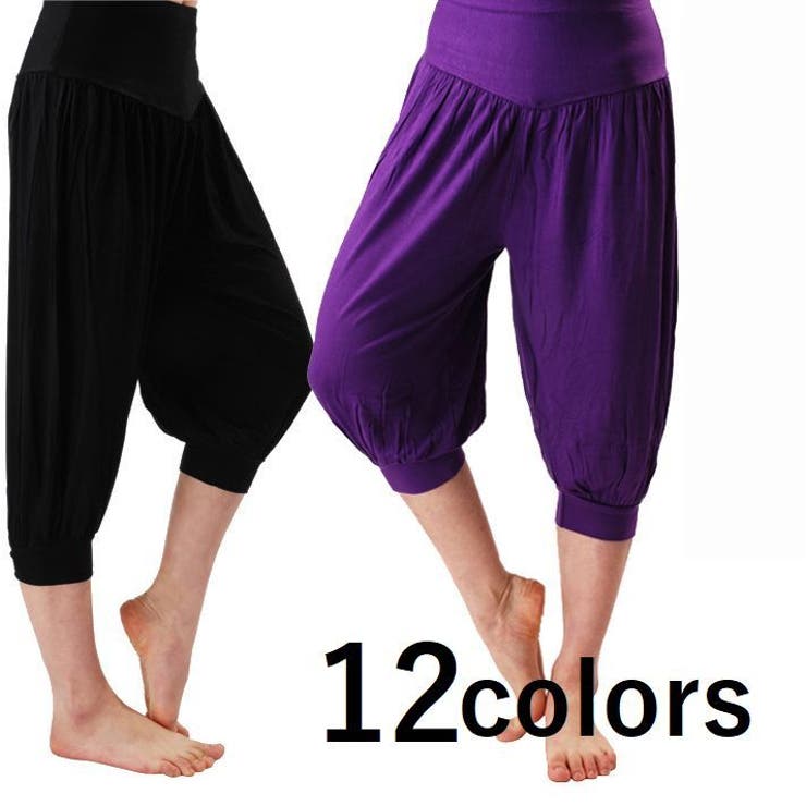 7分丈 サルエルパンツ ボトムス | PlusNao | 詳細画像1 