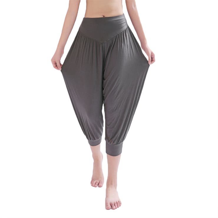 7分丈 サルエルパンツ ボトムス | PlusNao | 詳細画像7 