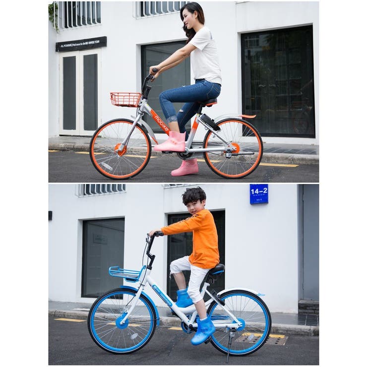 靴の上から履く長靴 靴用防水カバー レインシューズカバー | PlusNao | 詳細画像4 