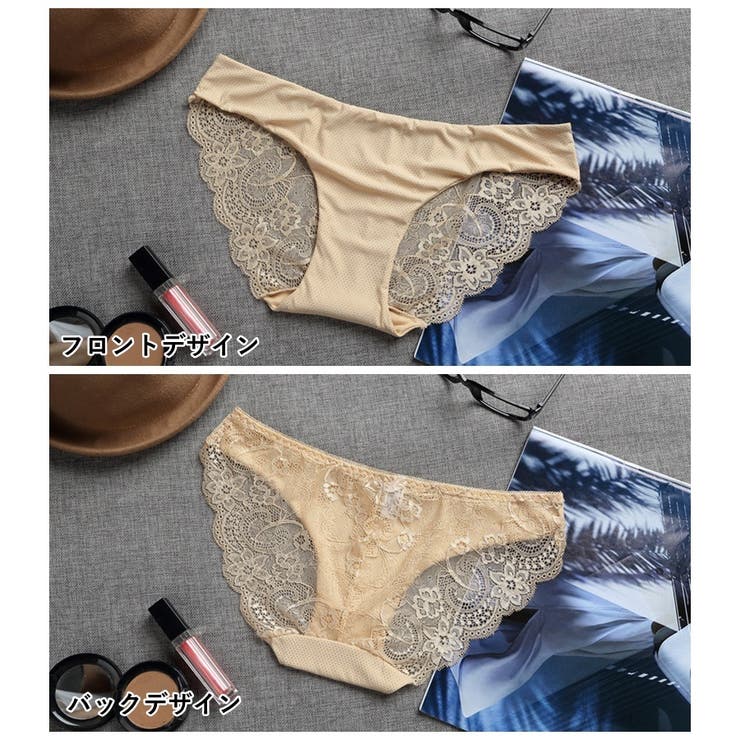 バックレースショーツ ローウエスト パンツ | PlusNao | 詳細画像8 