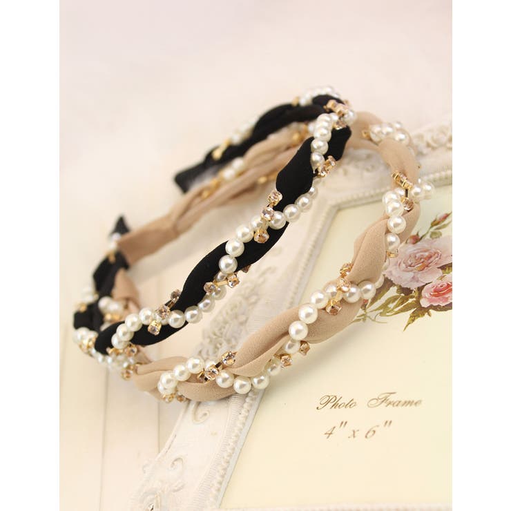 カチューシャ レディース ビジュー付 | PlusNao | 詳細画像12 