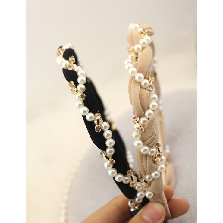 カチューシャ レディース ビジュー付 | PlusNao | 詳細画像13 