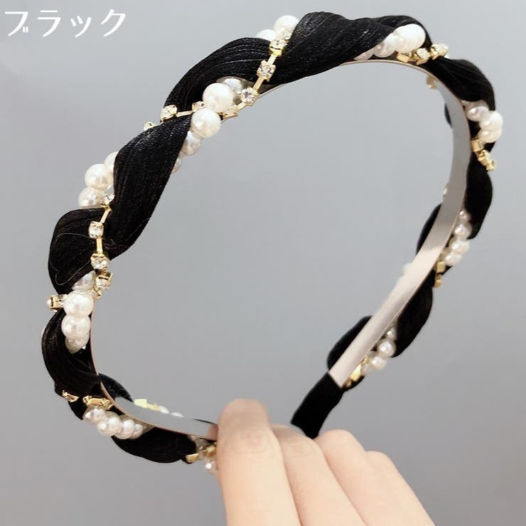 カチューシャ レディース ビジュー付 | PlusNao | 詳細画像14 