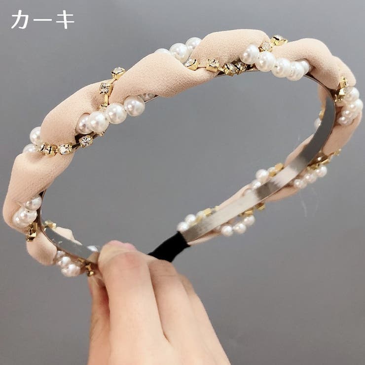 カチューシャ レディース ビジュー付 | PlusNao | 詳細画像15 