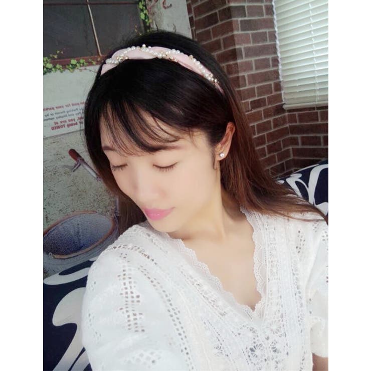 カチューシャ レディース ビジュー付 | PlusNao | 詳細画像2 