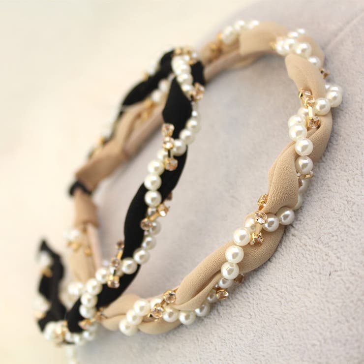 カチューシャ レディース ビジュー付 | PlusNao | 詳細画像6 