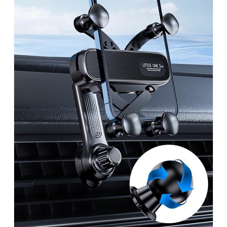 車用スマホホルダー 車載ホルダー エアコン吹き出し口取り付け | PlusNao | 詳細画像3 