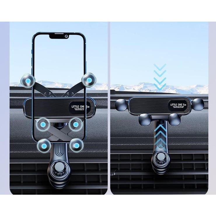 車用スマホホルダー 車載ホルダー エアコン吹き出し口取り付け | PlusNao | 詳細画像5 