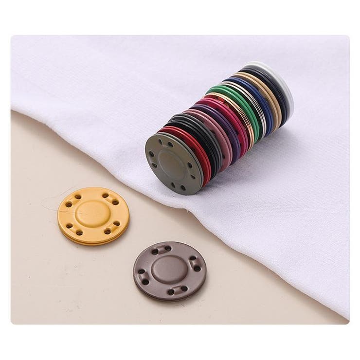 マグネットホック マグネットボタン 1組 | PlusNao | 詳細画像4 