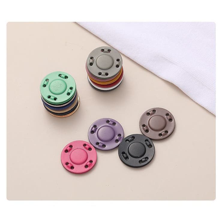 マグネットホック マグネットボタン 1組 | PlusNao | 詳細画像7 