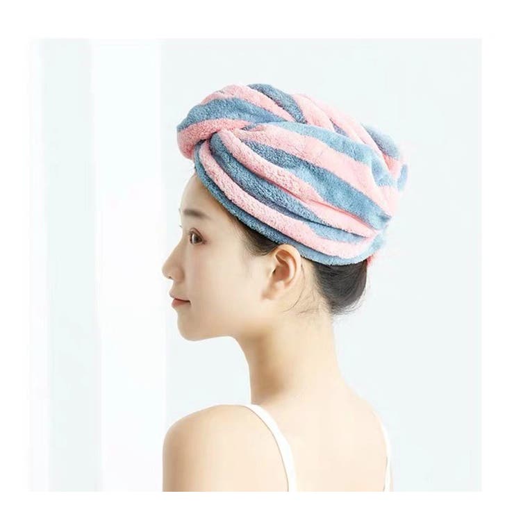 ヘアドライタオル タオルキャップ バス用品 | PlusNao | 詳細画像4 