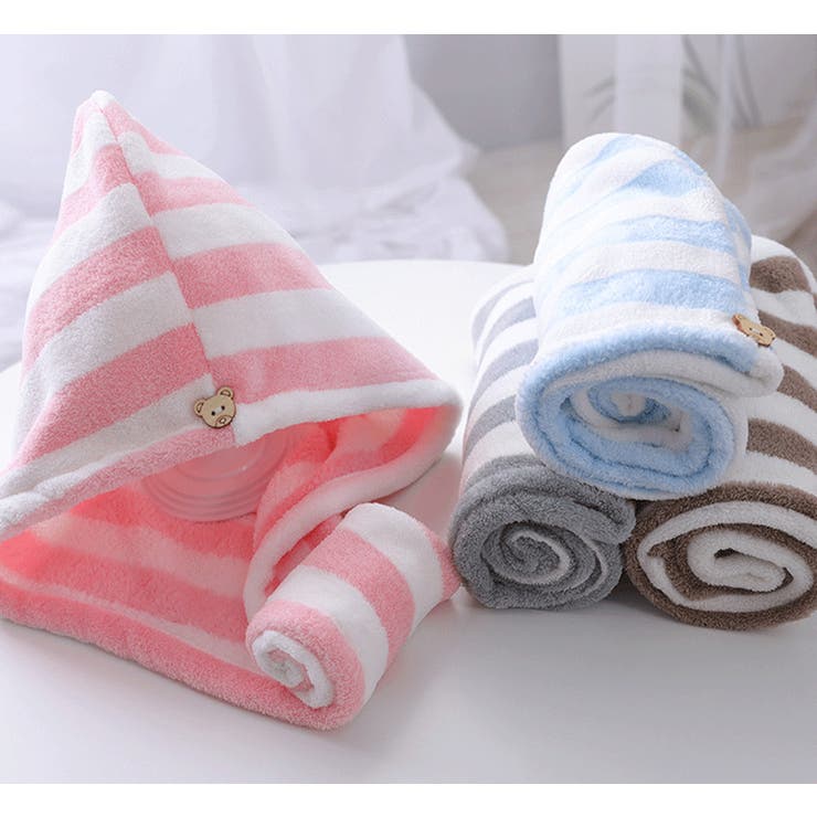 ヘアドライタオル タオルキャップ バス用品 | PlusNao | 詳細画像5 