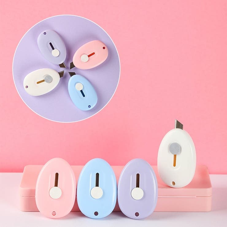 ミニカッター 2個セット カッターナイフ[品番：FQ000193504]｜PlusNao