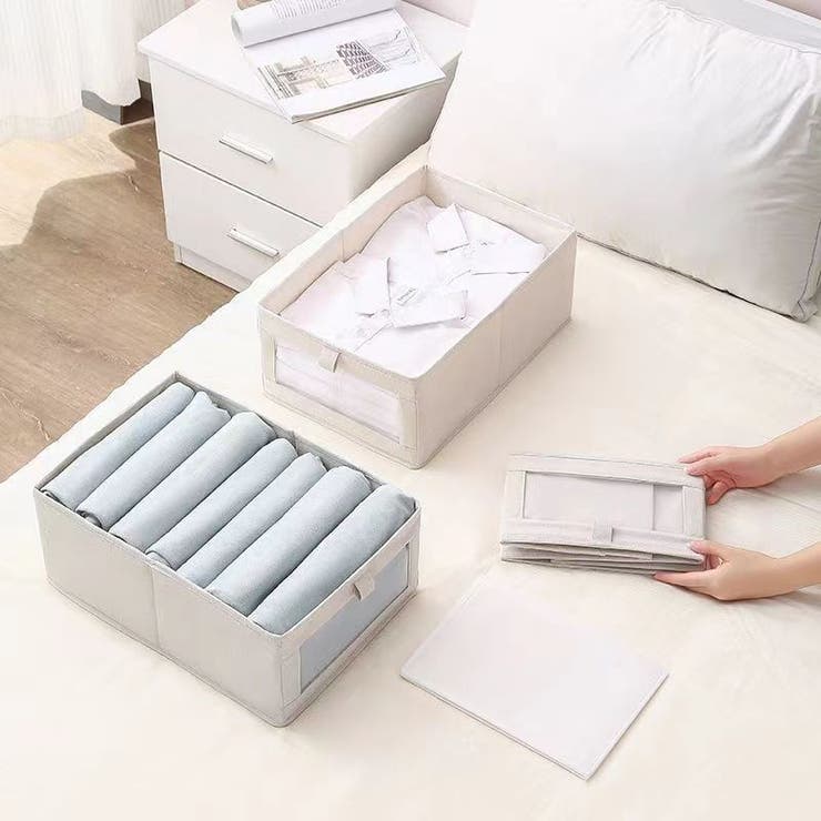 衣類収納ボックス 下着収納ケース 不織布 | PlusNao | 詳細画像4 
